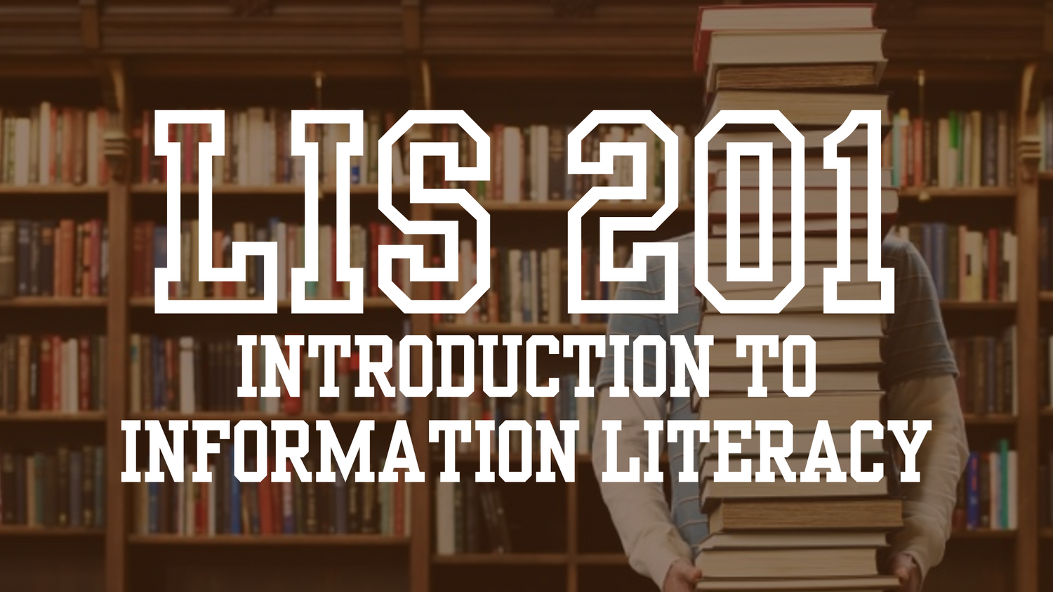 LIS 201 course resources