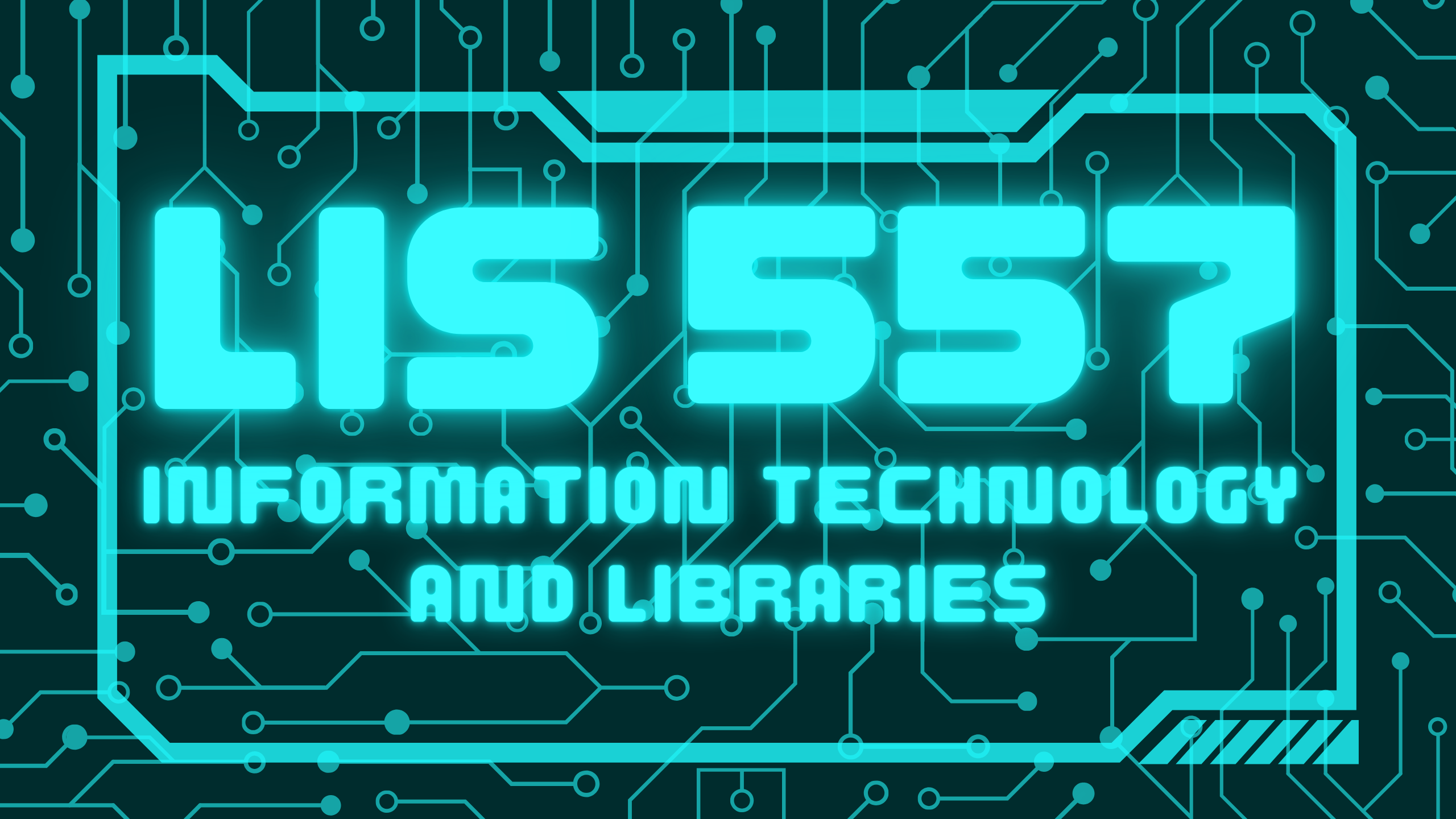 LIS 557 course resources