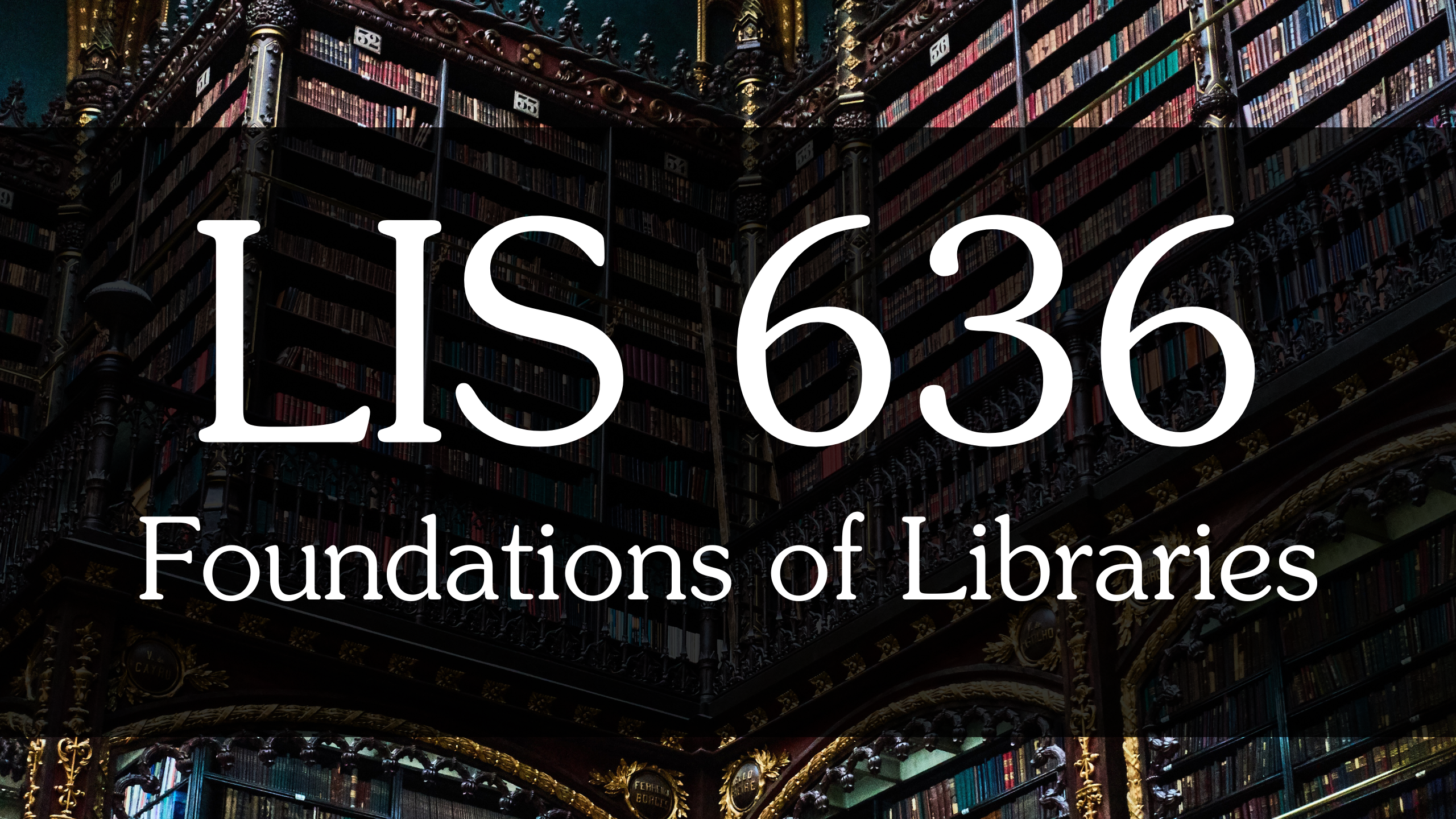LIS 636 course resources