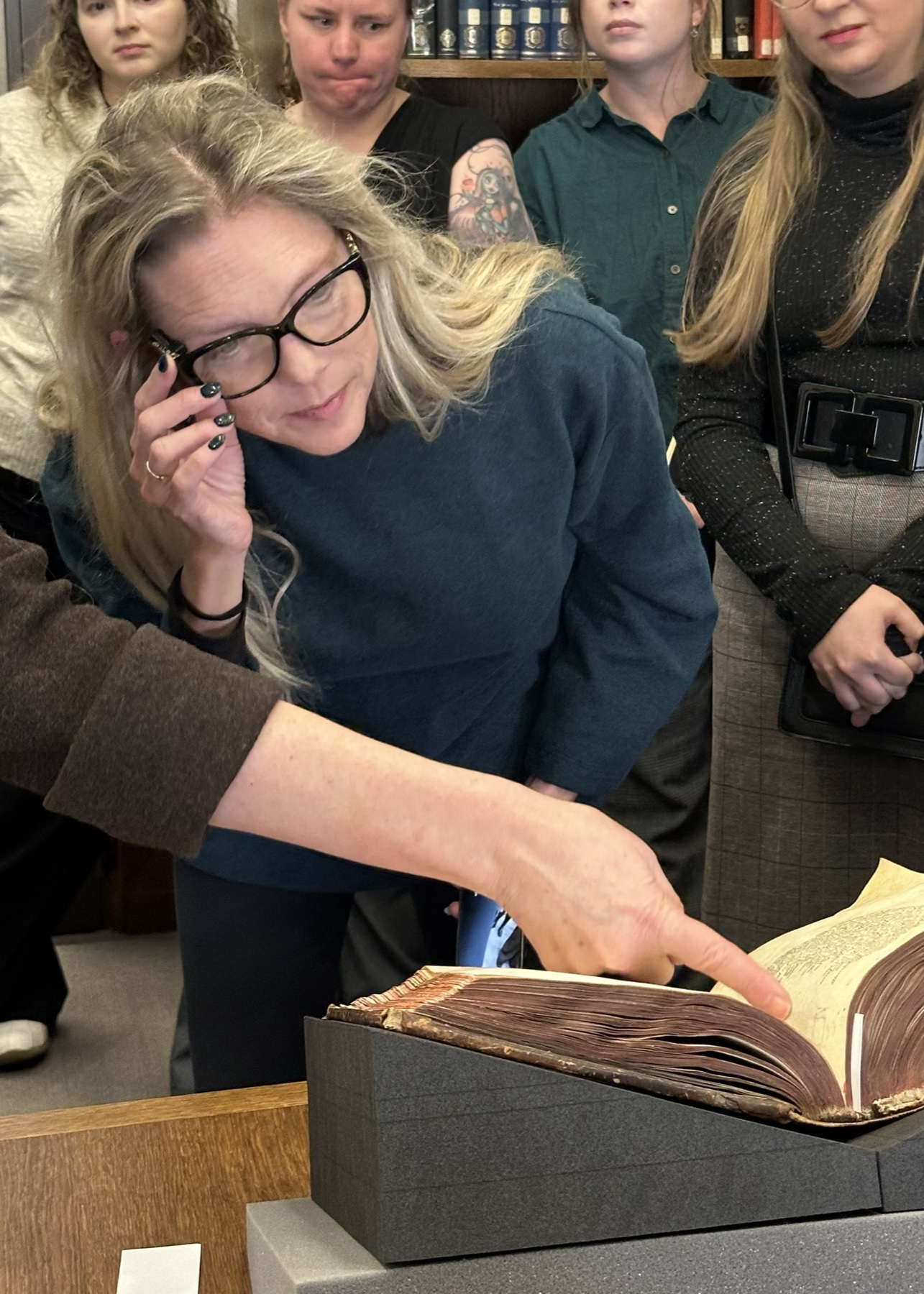 Special Collections workshop at the Weston Library in Oxford