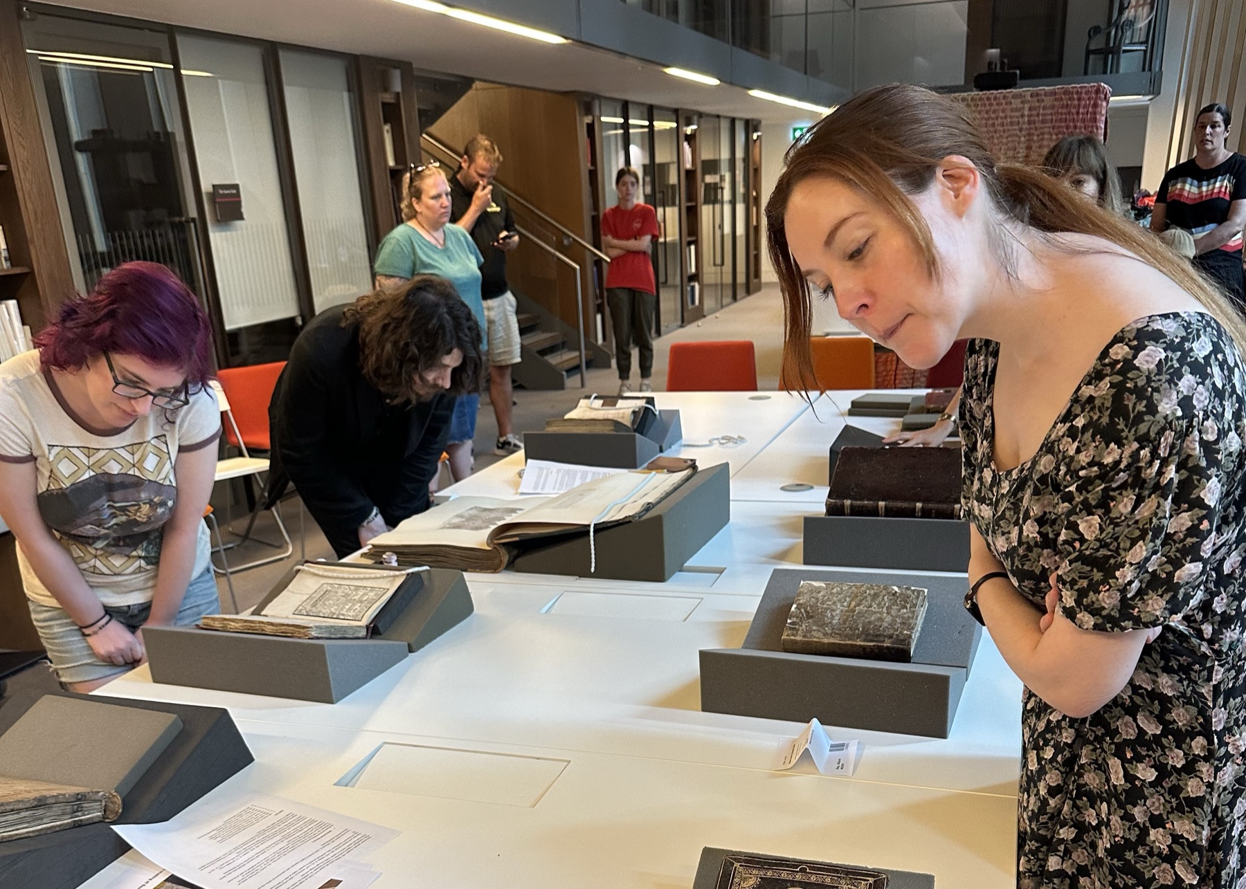 Special Collections workshop at the Weston Library in Oxford, Summer 2025