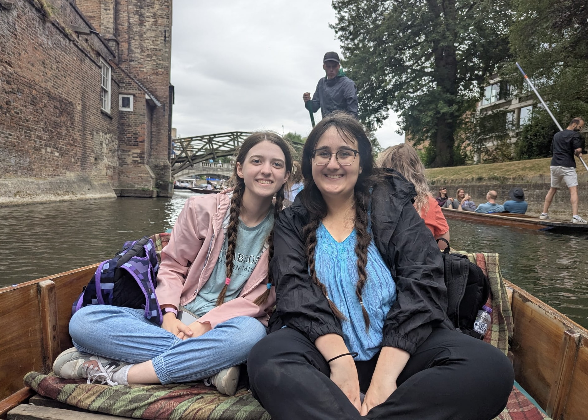 Punting in Cambridge, Summer 2025
